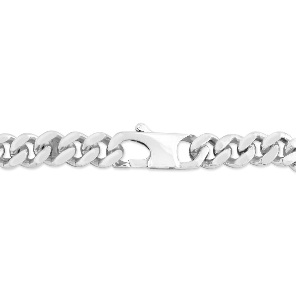 Bracelet Identité Adoline Acier Blanc Diamant