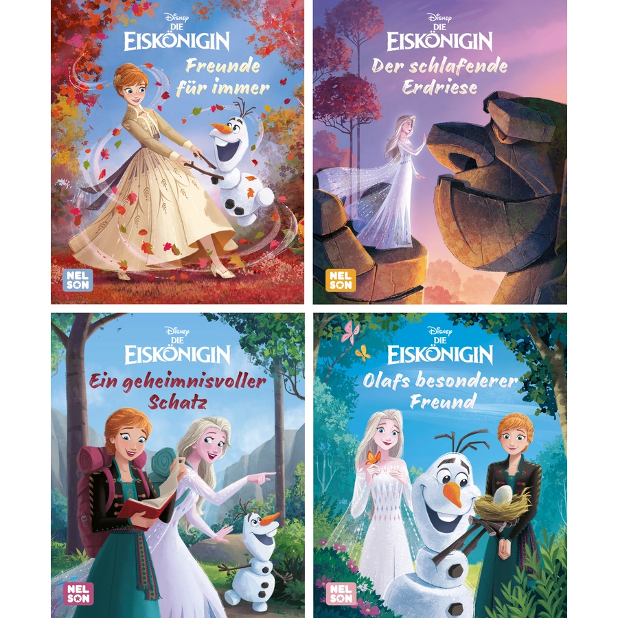 CARLSEN Nelson Mini-Bücher: 4er  Die Eiskönigin 17-20