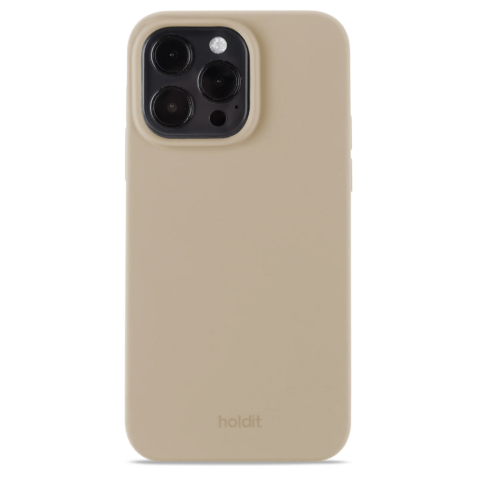 Holdit  iPhone 14 Pro Max Silicone cover - Latte Beige