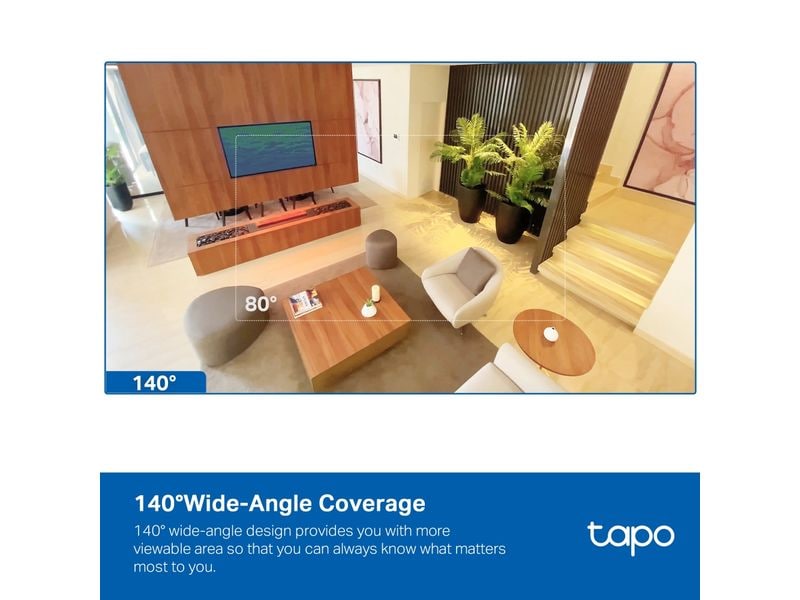 TP-Link Netzwerkkamera Tapo C125 KI-Heimsicherheits-WLAN-Kamera