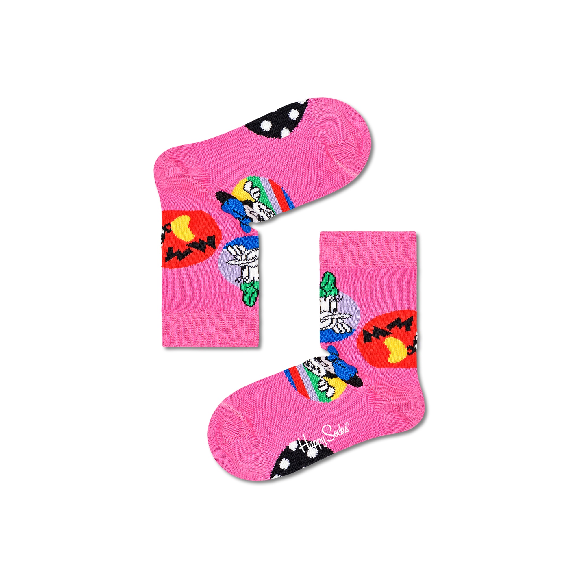 Pacote com 3 pares de meias infantis da Minnie da Disney