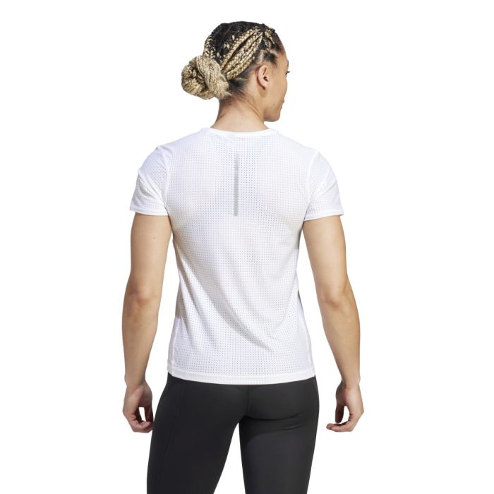 adidas Dame Singletter Fast Tee Hvid