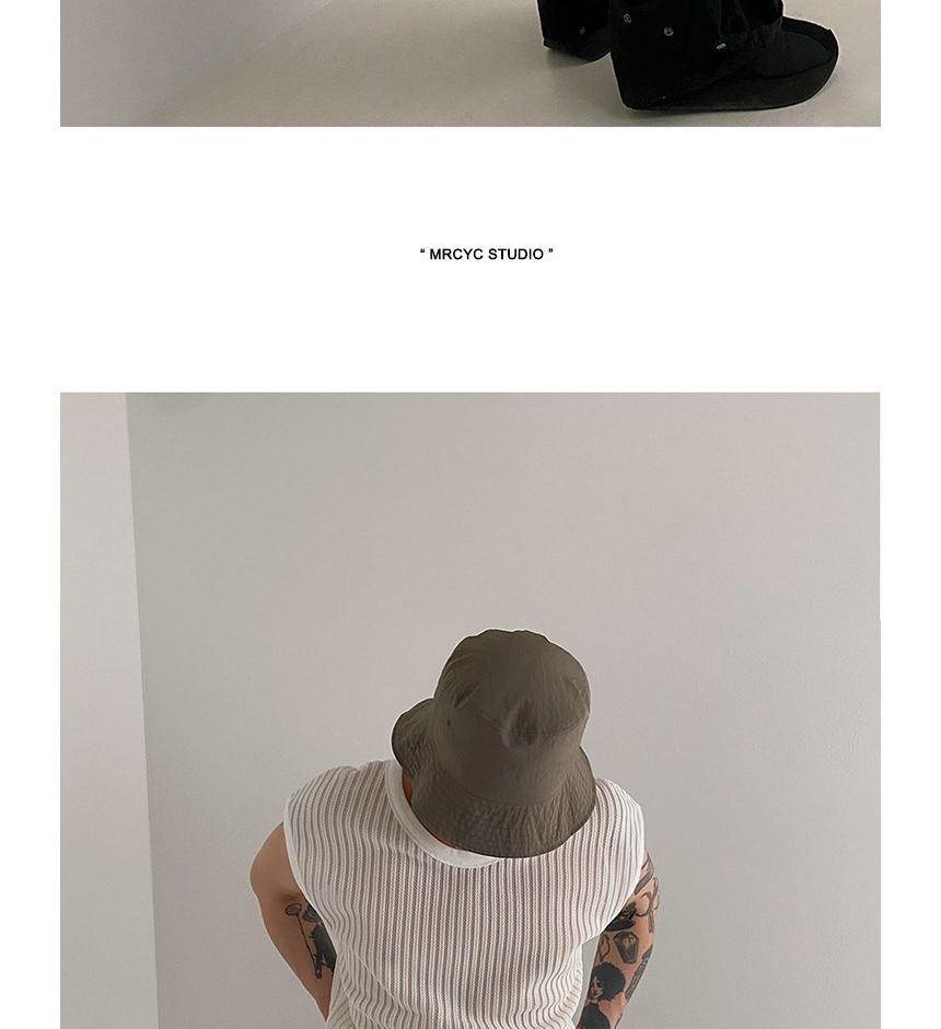 MRCYC - Tanktop met ronde hals en geribbelde boorden