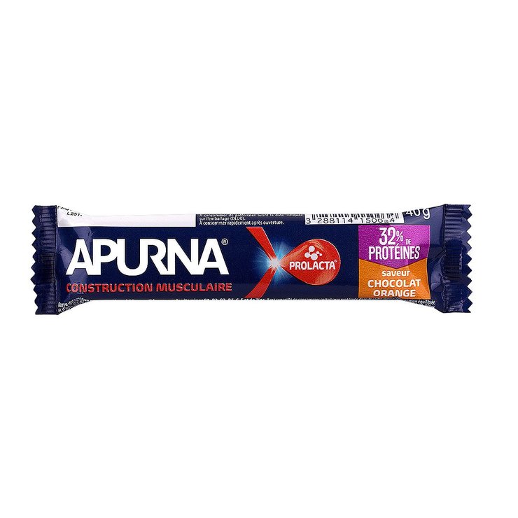 Barre hyperprotéinée Saveur chocolat orange