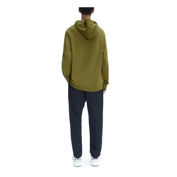 A.P.C. Hoodie Oscar | Vert kaki