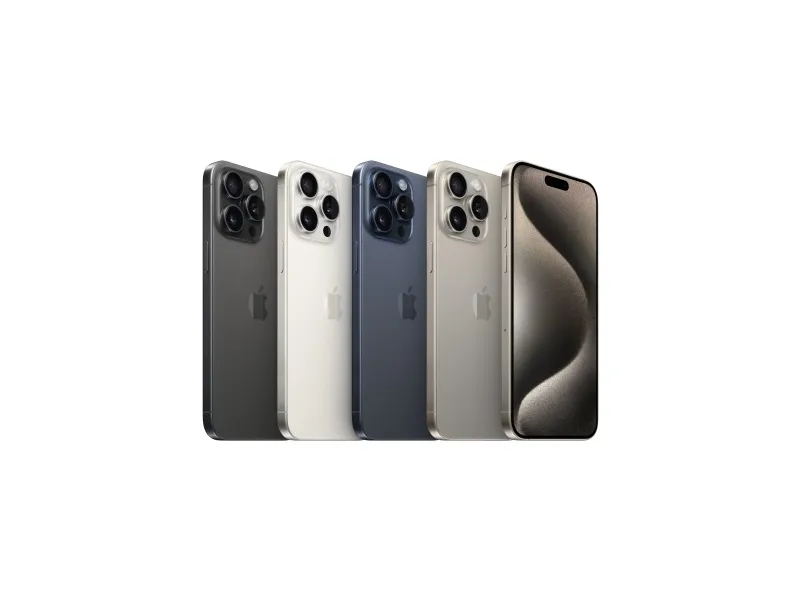 Apple | iPhone 15 Pro Max - 5G smartphone - 256GB - Blåt Titanium