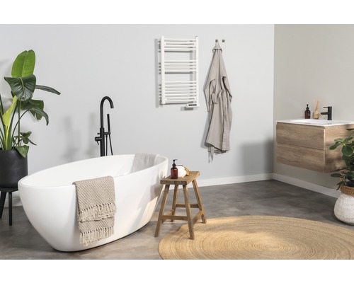 Eurom Sani-Towel 500 elektrische badkamerradiator, 80x50x3 cm, 500 watt, wit
