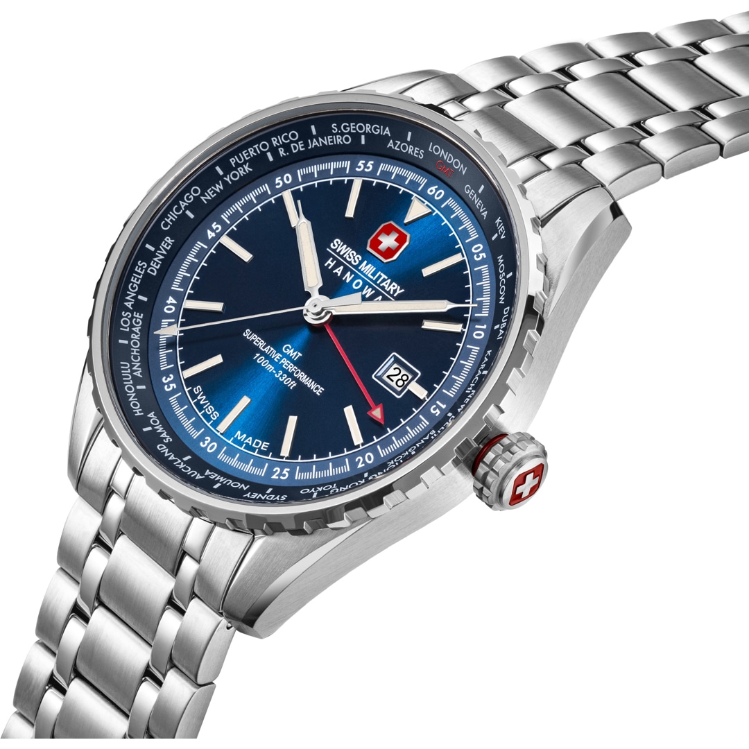 Swiss Military Hanowa Afterburn GMT Worldtimer