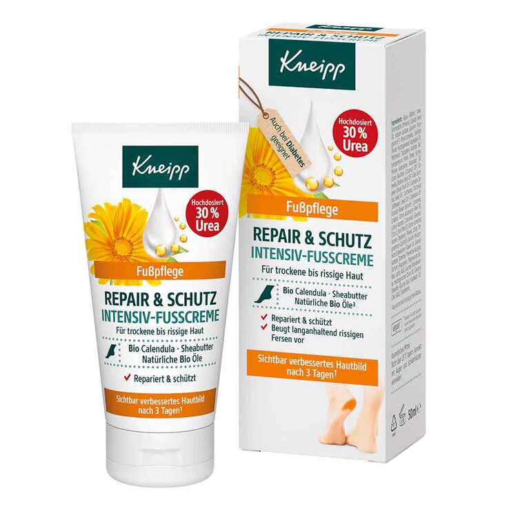 Kneipp Repair & Schutz Intensiv Fußcreme, 50 ml