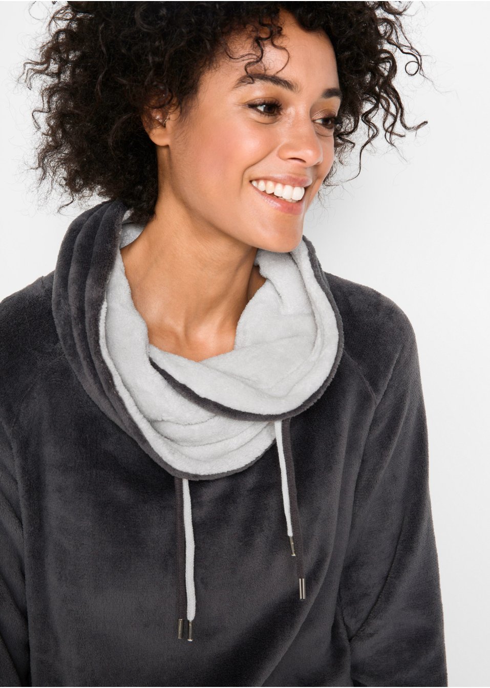 T-shirt polaire doux, manches longues