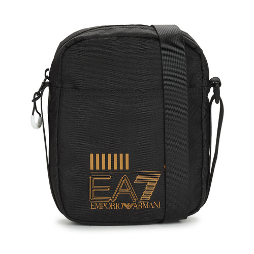 Emporio Armani EA7 - TRAIN CORE U POUCH BAG SMALL A - MAN'S POUCH BAG - Noir / Doré