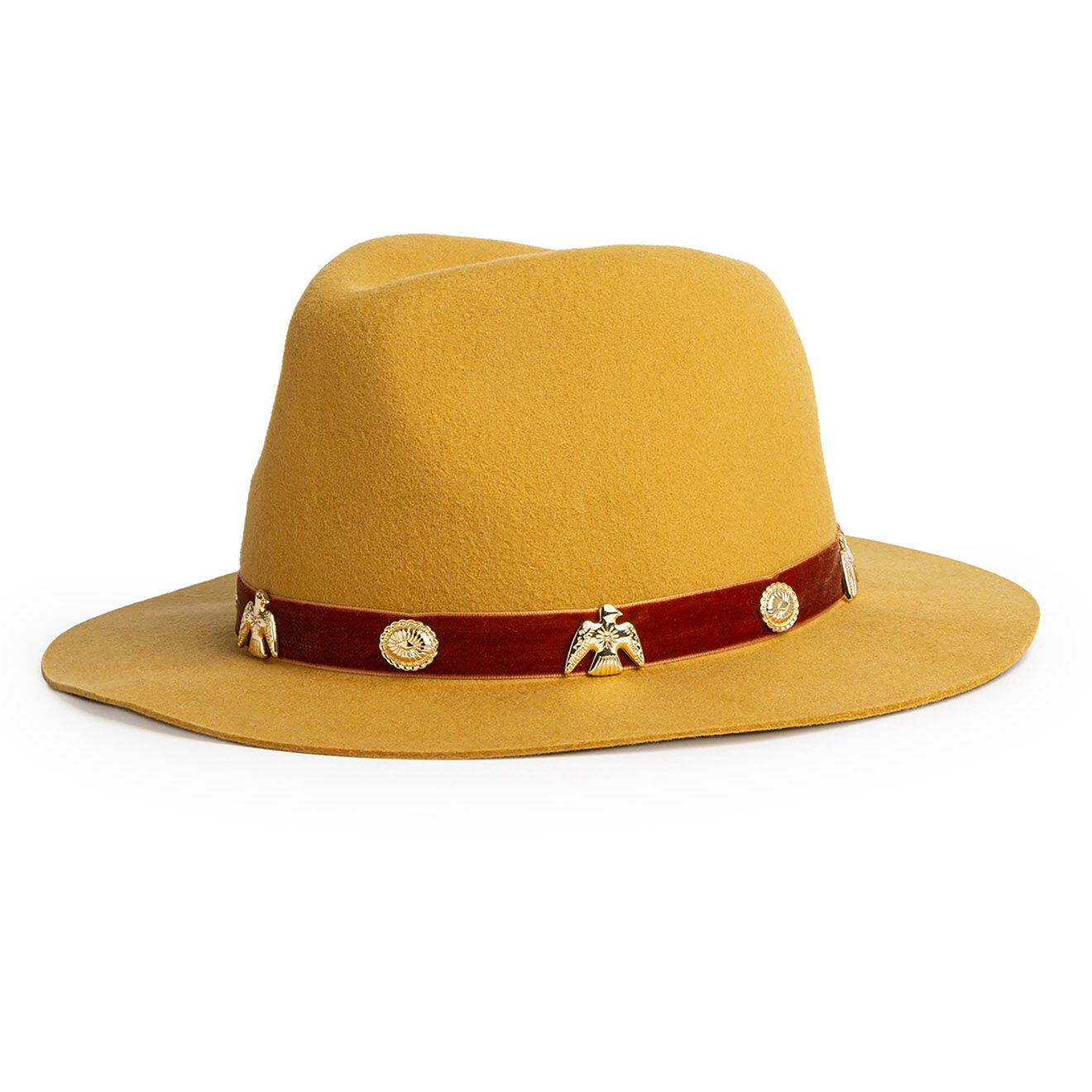Wild Chapeau en Feutre de Laine Walter maïs