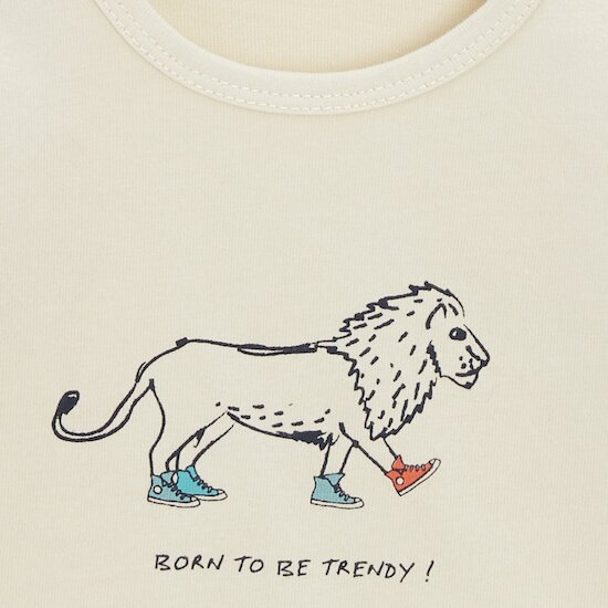 Ensemble Haut + Short   Imprimé Lion        de               Marèse