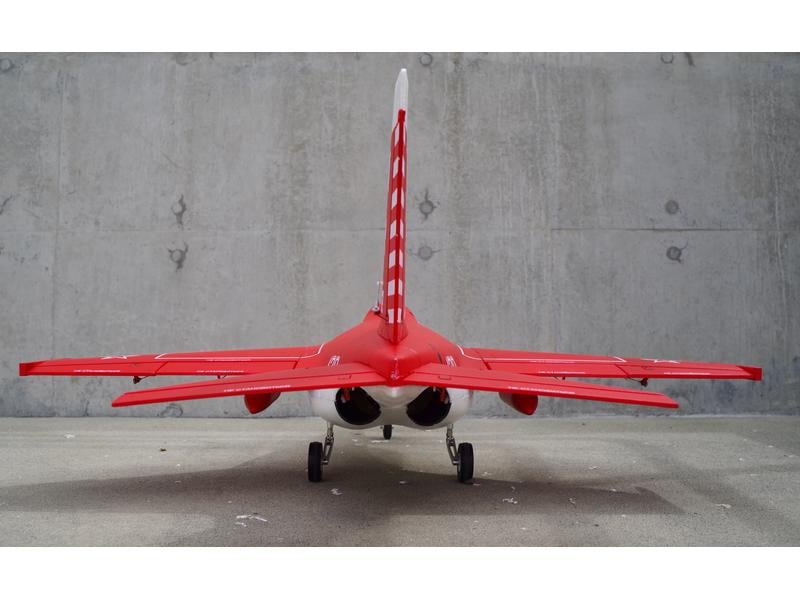 FMS Impeller Jet YAK 130 V2 70 mm PNP YAK-130 Jet mit 12 Blatt Impeller Triebwerk