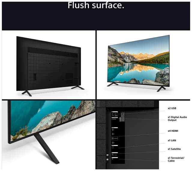 Sony 75” Bravia 3 4K LED smart TV (2025)