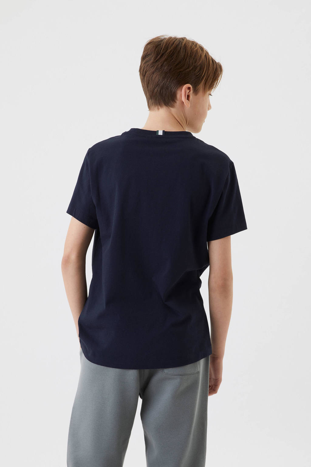 Björn Borg T-shirt met logo donkerblauw