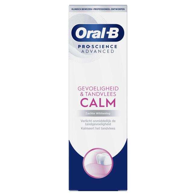 Oral-B Calm Gevoeligheid & Tandvlees Zachte Whitening Tandpasta 75 ML