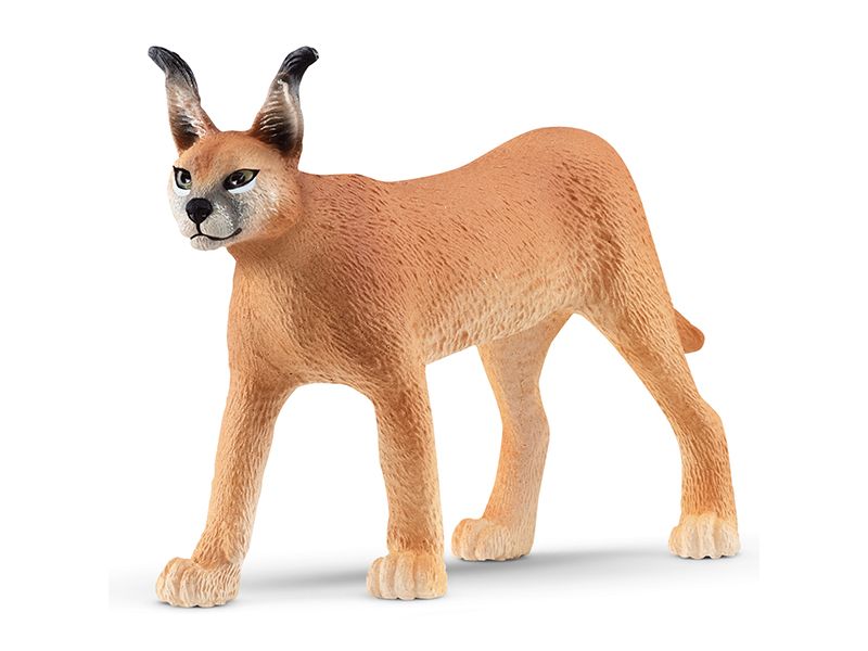 Schleich Spielzeugfigur Wild Life Karakal Weibchen Spielzeug-Tierfigur