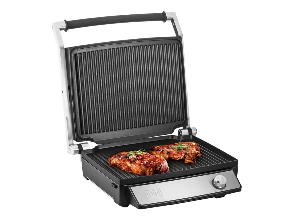 FRITEL Chef GR 3495 GrillTastic - Grill - elektrisk - 918 cm2 - grå