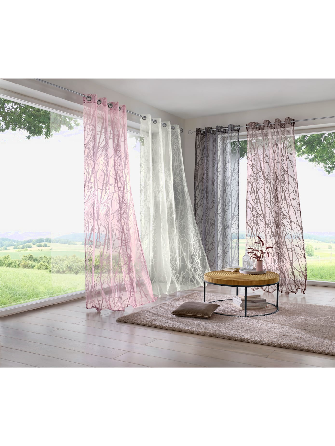 Store décoratif 4 longueurs disponibles