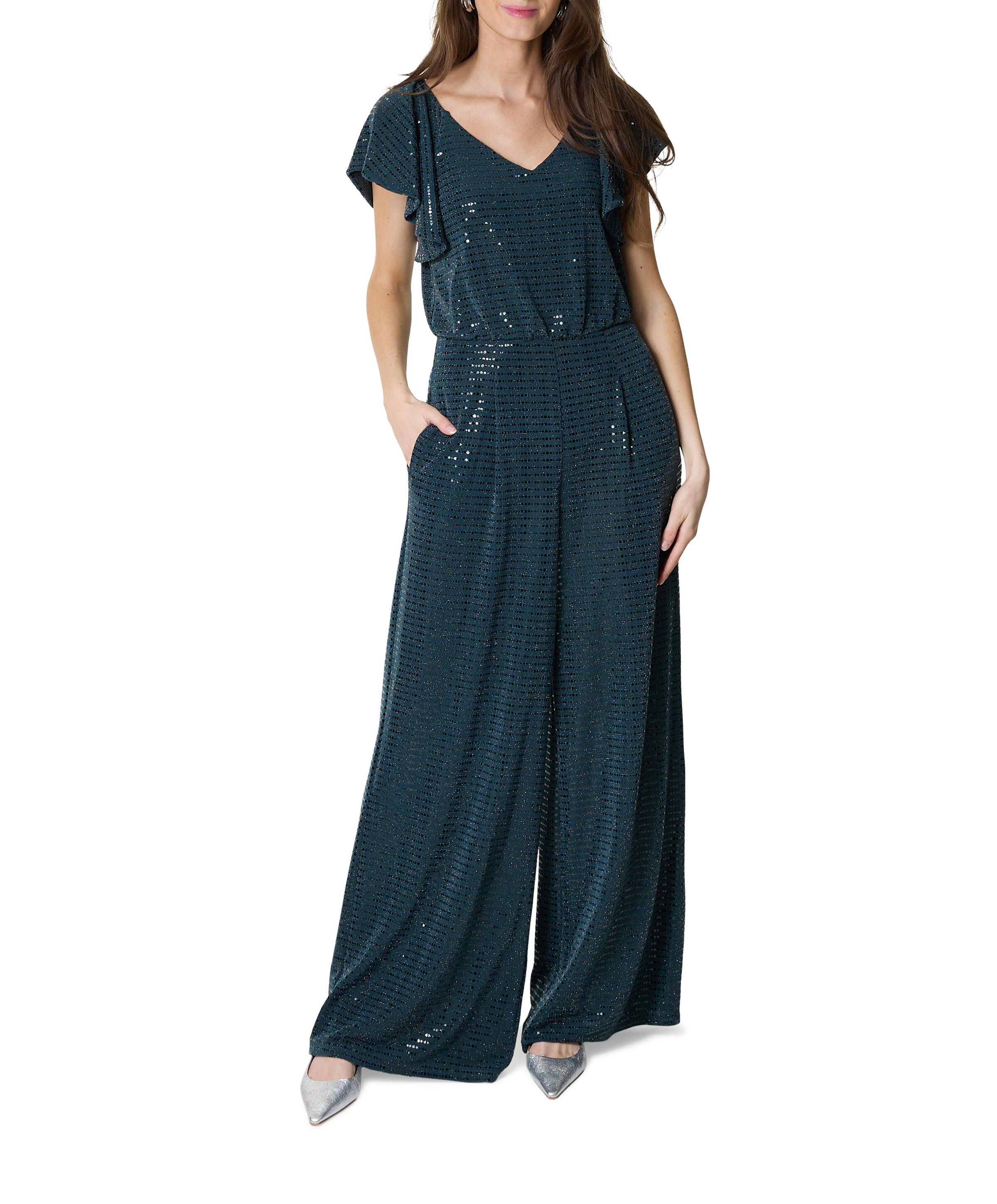 Vera Mont dames jumpsuit groen