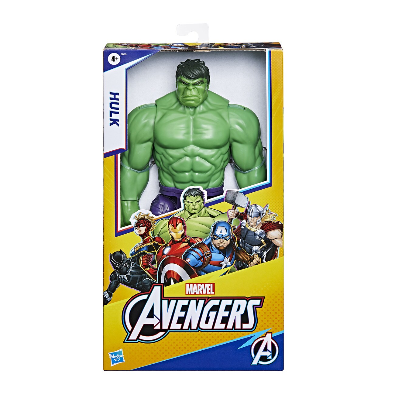 Hasbro Marvel Avengers Titan Hero Serie Deluxe Hulk Mehrfarbig Spielfigur