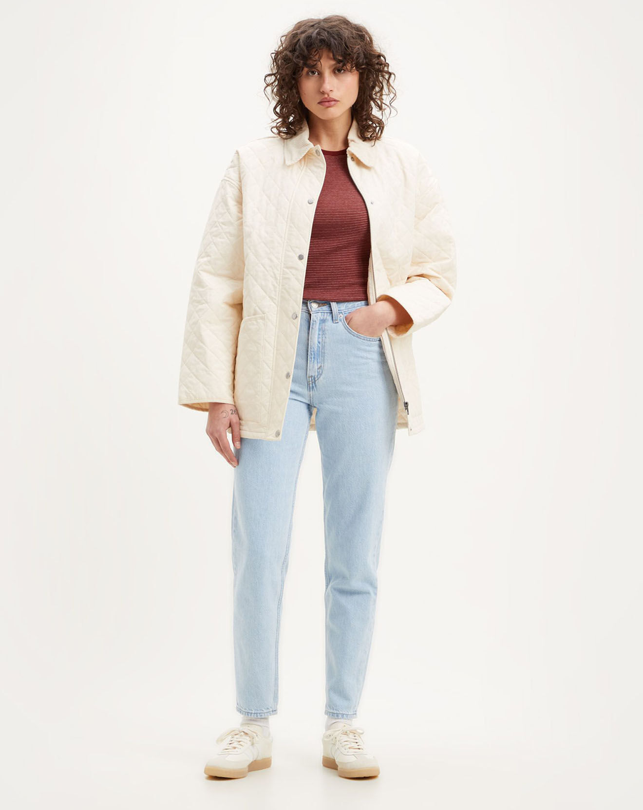 Levi's® Jean 80'S Mom taille haute bleu clair
