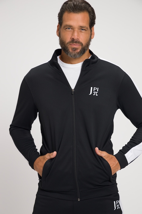 JAY-PI Trainingsjacke, Fitness, Stehkragen, bis 8 XL