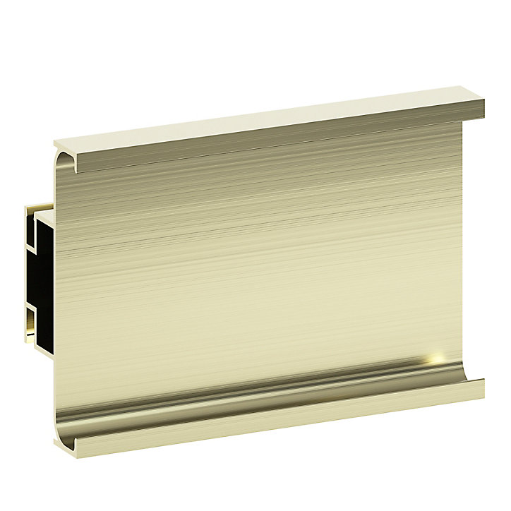 Rail central de colonne laiton H. 219 cm Caraway Innovo GoodHome