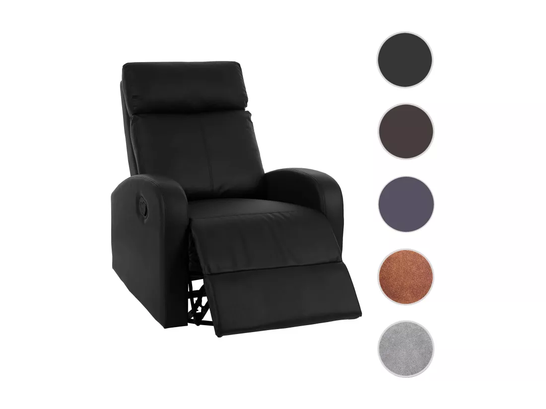 Fauteuil de télévision MCW-A54 Premium, noir