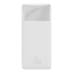 Powerbank Baseus Bipow 10000mAh, 20W (hvid)