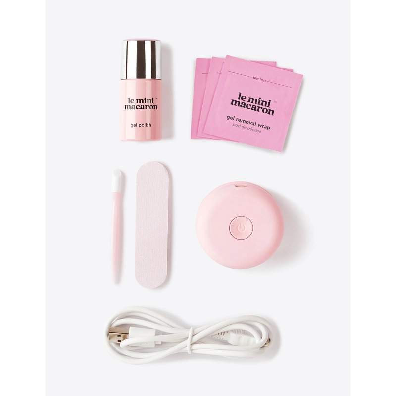 Le Mini Macaron Gel Manicure Kit - Fairy Floss