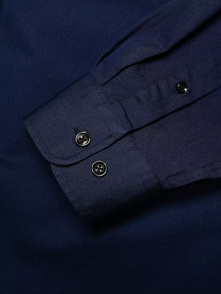 NUDIE JEANS Hemd Regular Fit JOHN blau