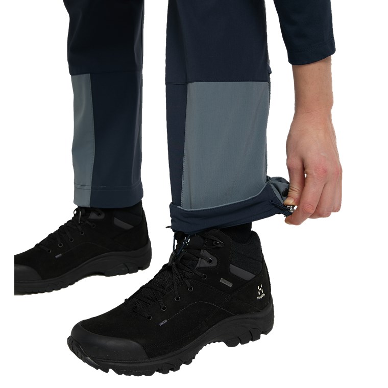 Haglöfs Roc Sight SoftshellPant Women Steel Blue/Tarn Blue