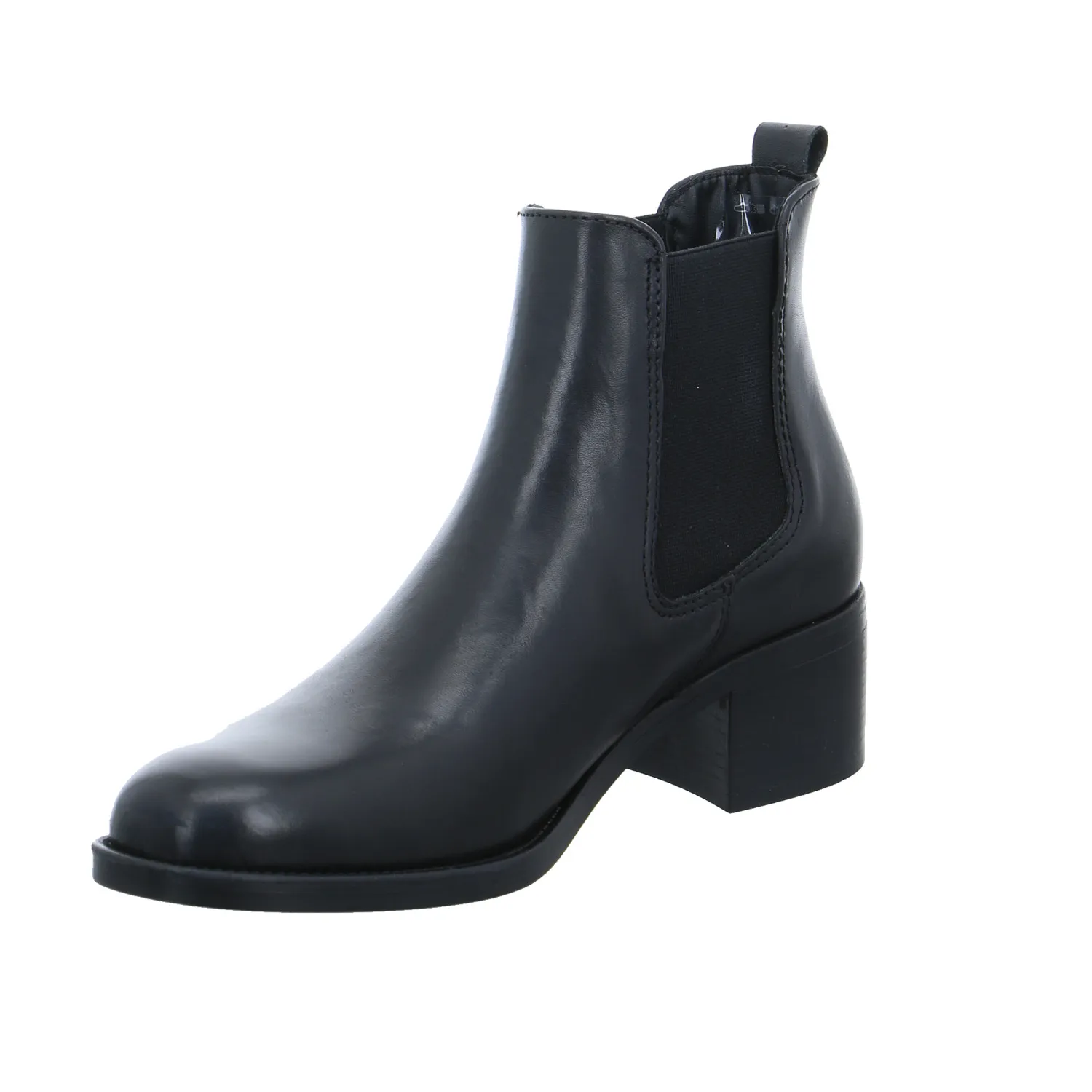 TAMARIS Stiefelette Schwarz Leder