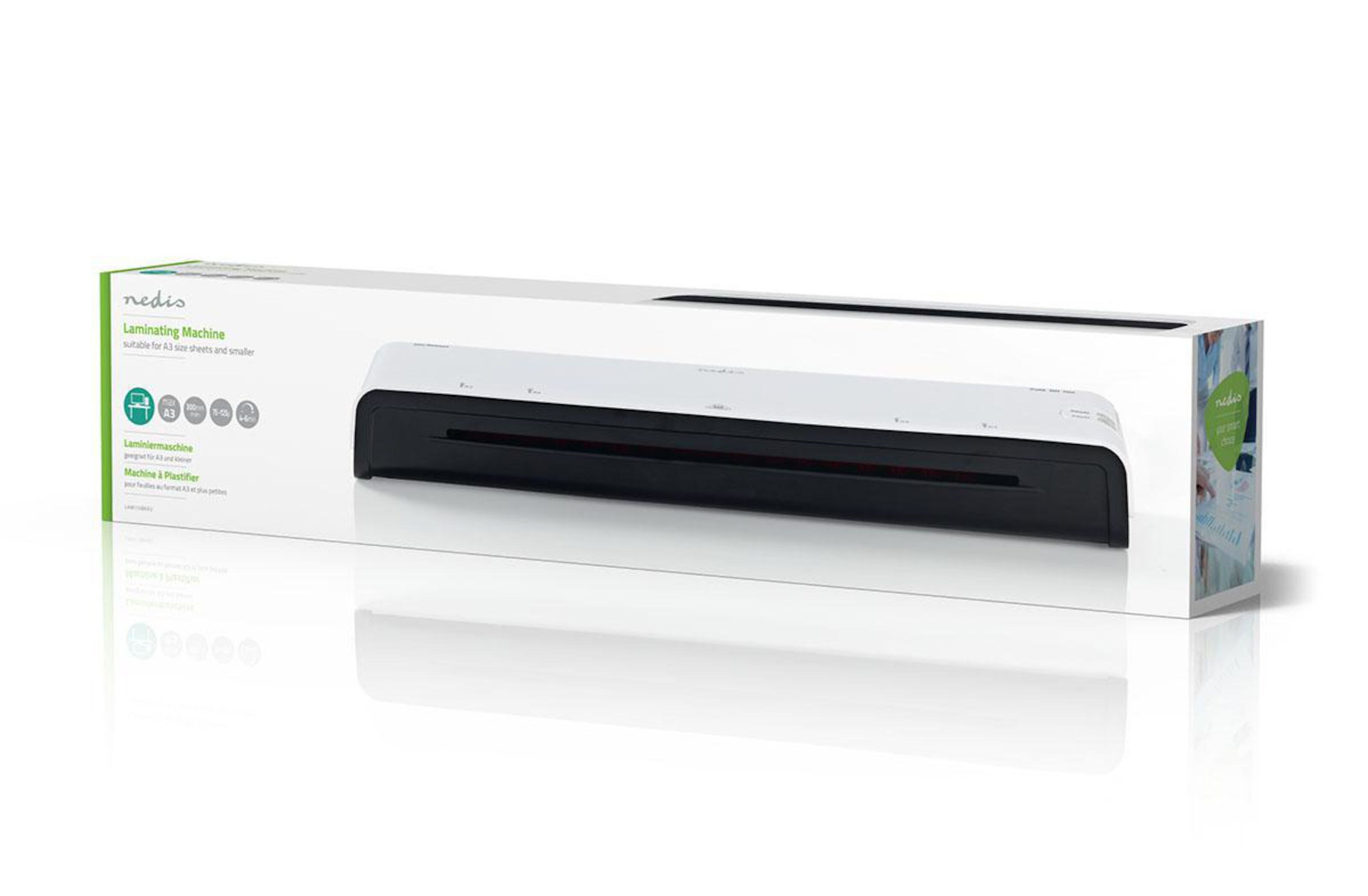Nedis Lamineringsmaskin i A3-format