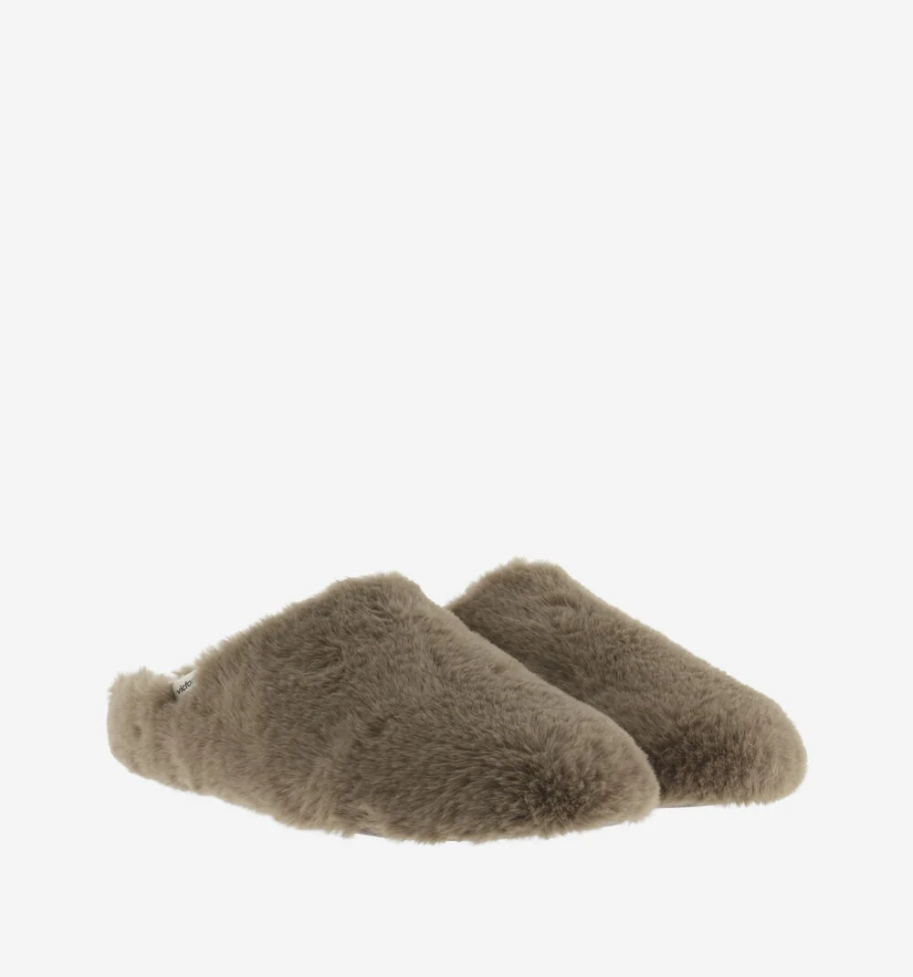 NORTE SOFT FUR SLIPPERSVISON