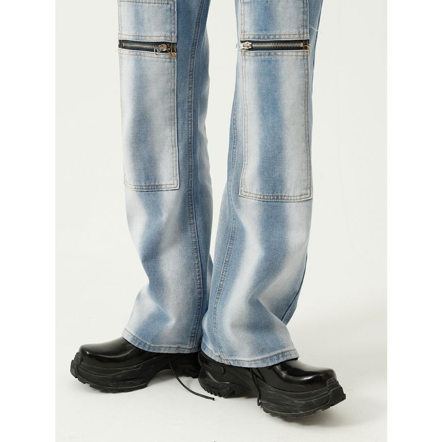 FAERIS - Rechte jeans met rits