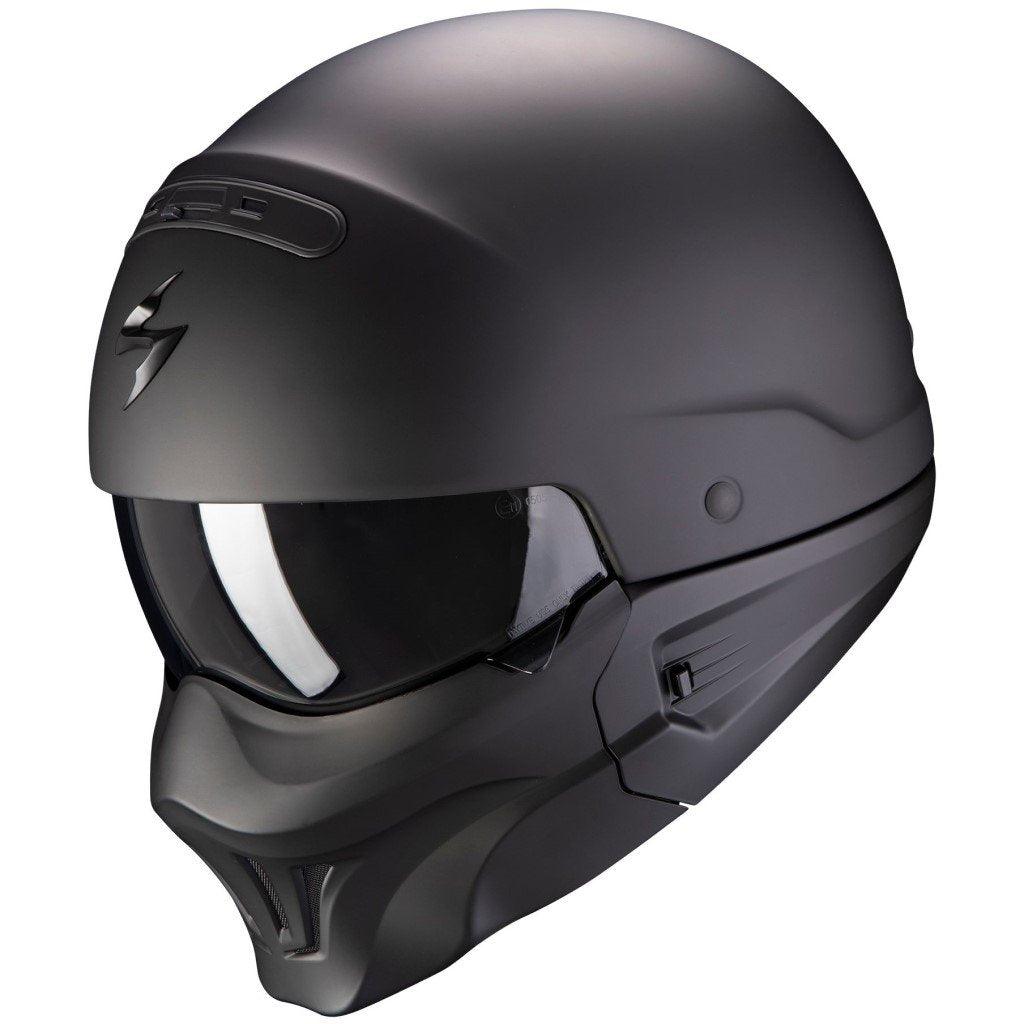Casque Moto Scorpion EXO-COMBAT EVO Solid - Jet Modulable