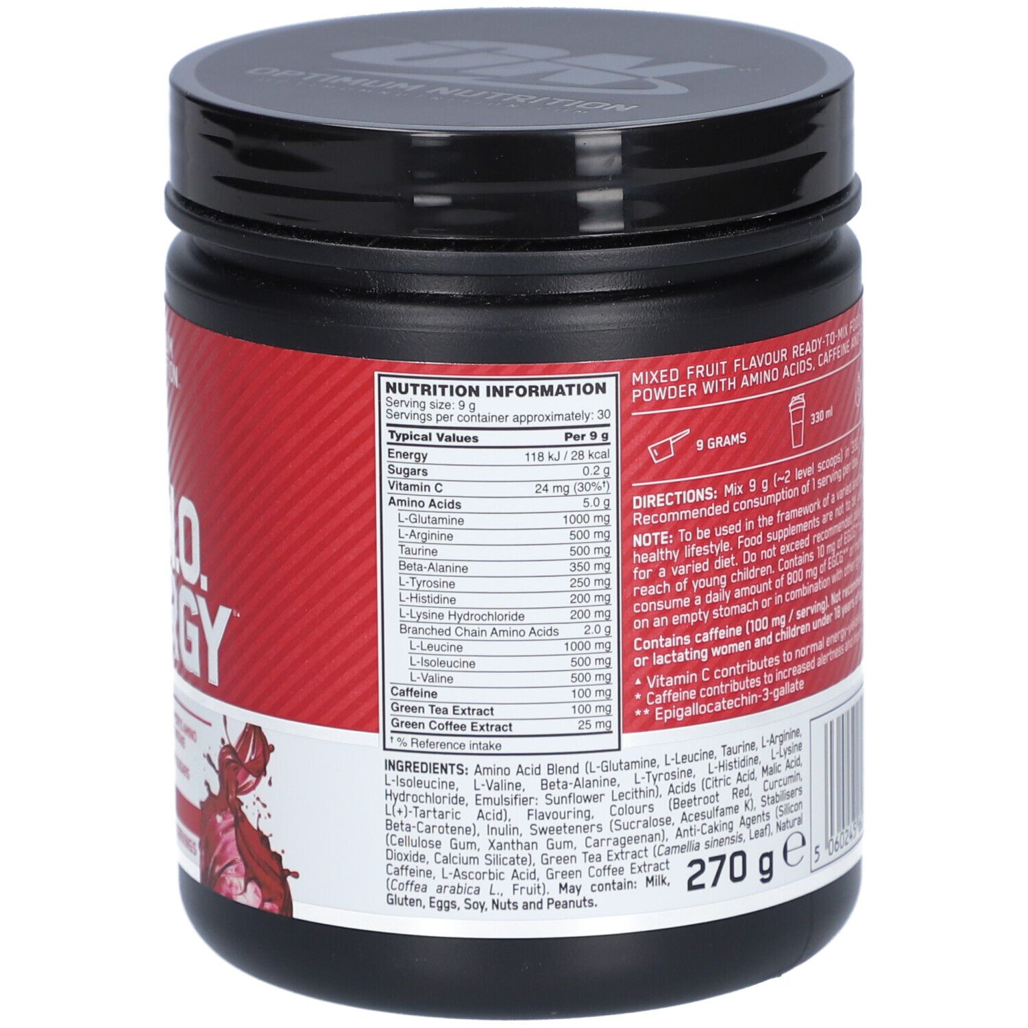 Optimum Nutrition Essential AMIN.O. Energy Fruit Fusion