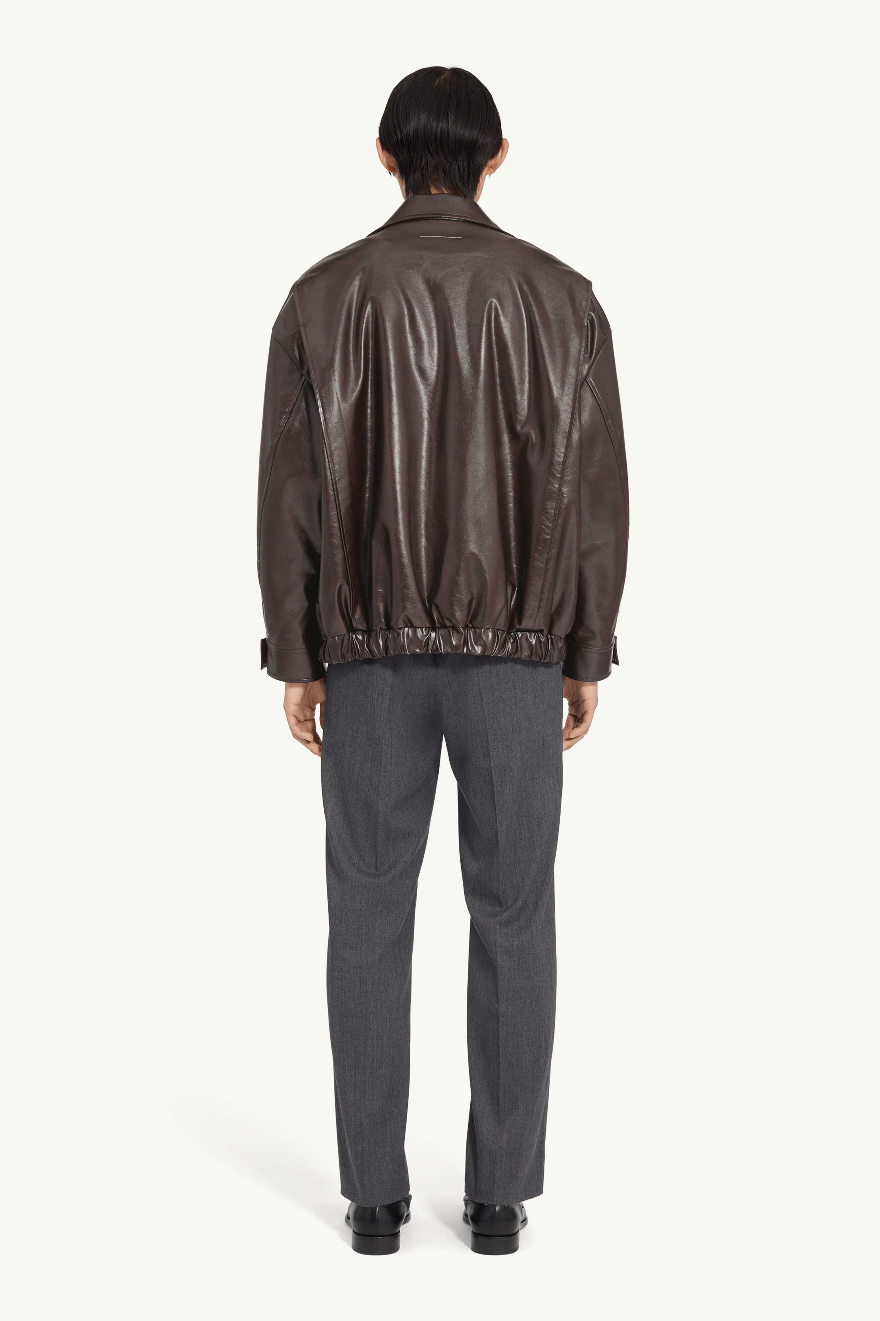 Veste en simili cuir pour homme | MM6
