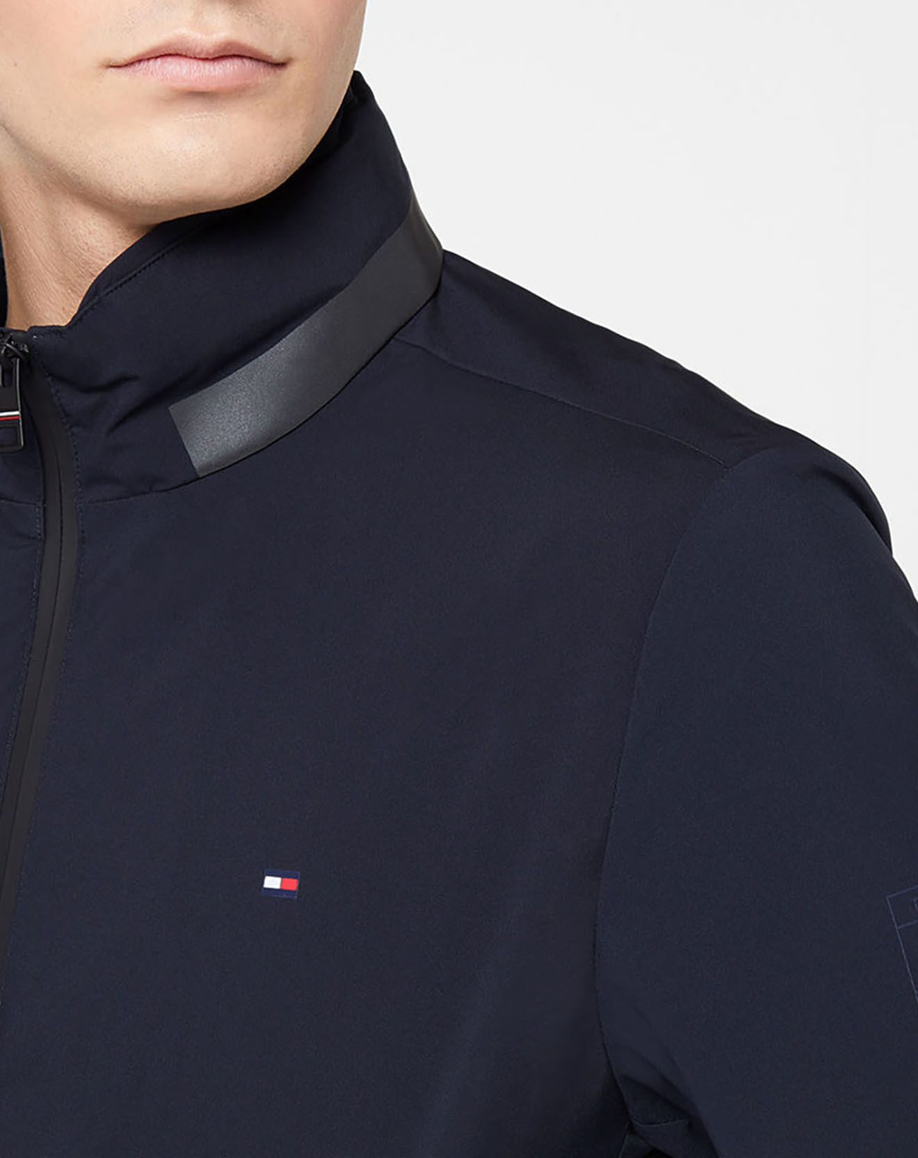 Tommy Hilfiger Coupe-vent droit bleu marine