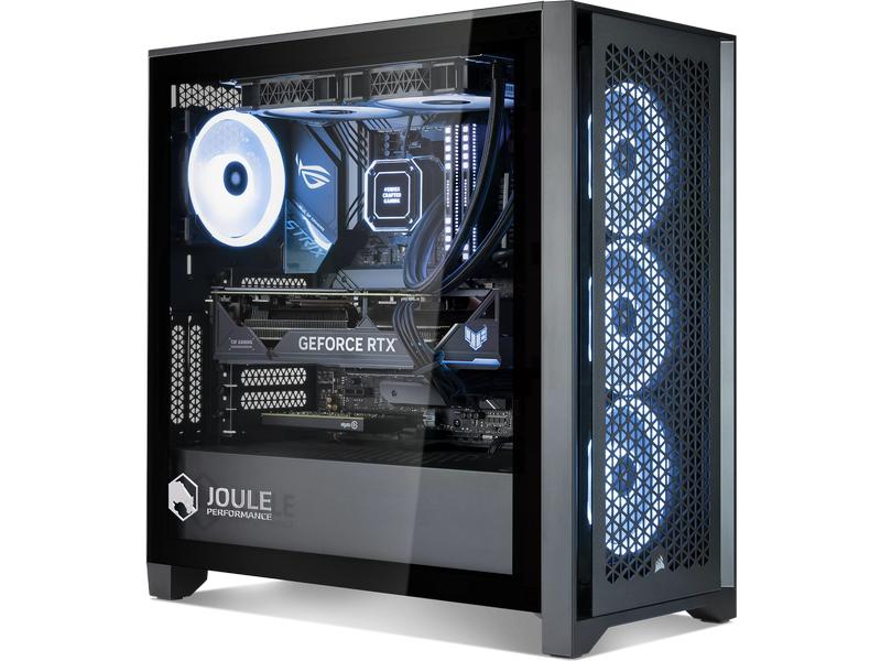 Joule Performance Gaming PC High End RTX 4090 I9 32 GB 6 TB Gaming-PC mit dedizierter Grafikkarte und 24-Kern-Prozessor