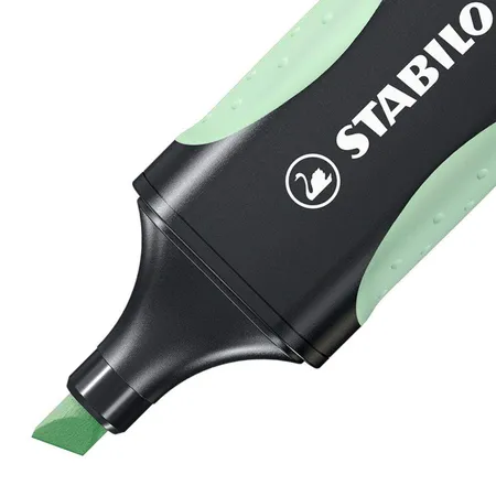 Umweltfreundlicher Textmarker - STABILO GREEN BOSS Pastel - Einzelstift - Hauch von Minzgrün