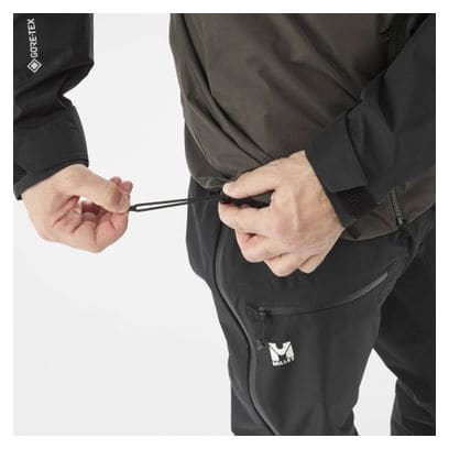 Veste Imperméable Millet Seneca Gore-Tex 2L Noir/Khaki