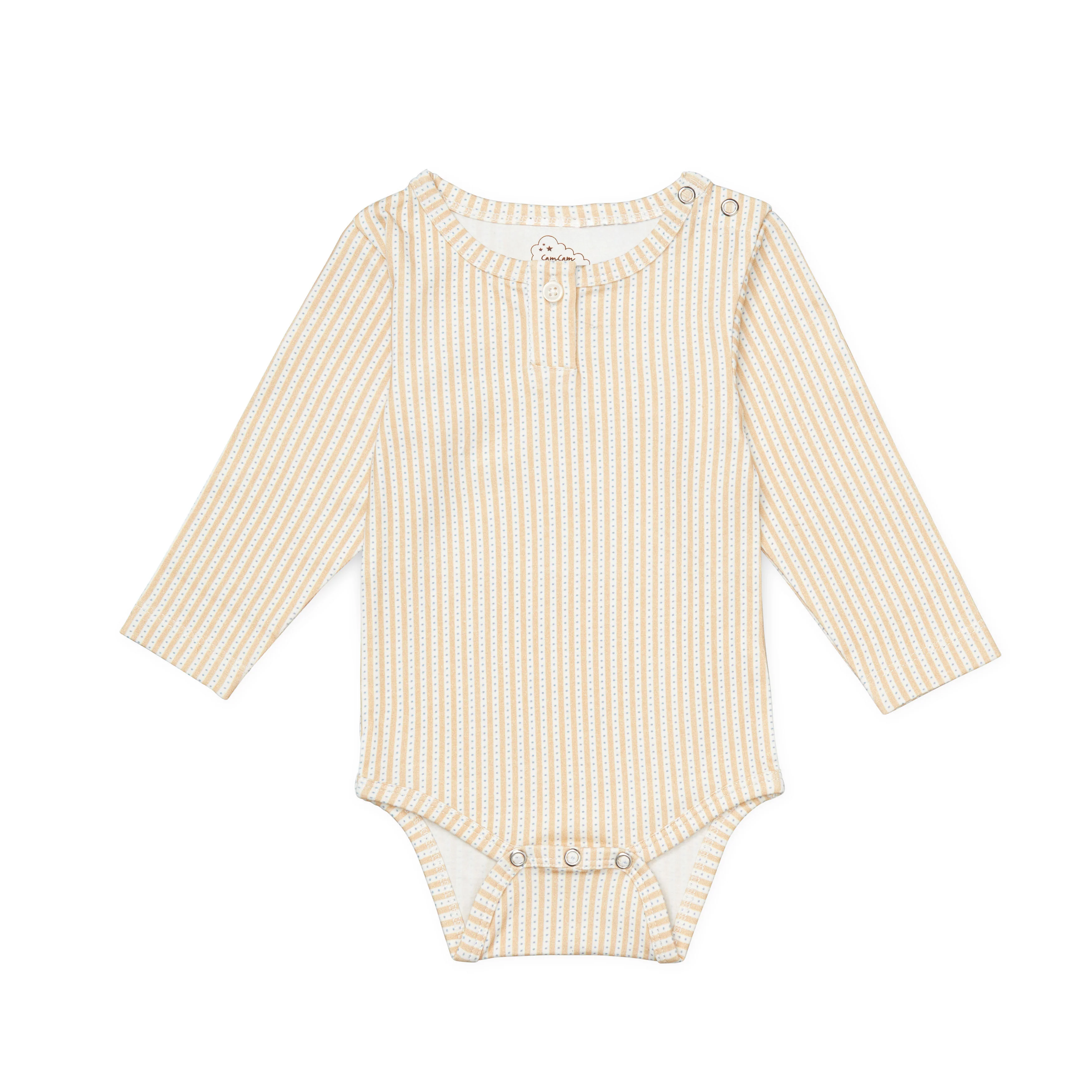 Langærmet Body William - GOTS - Oatfield