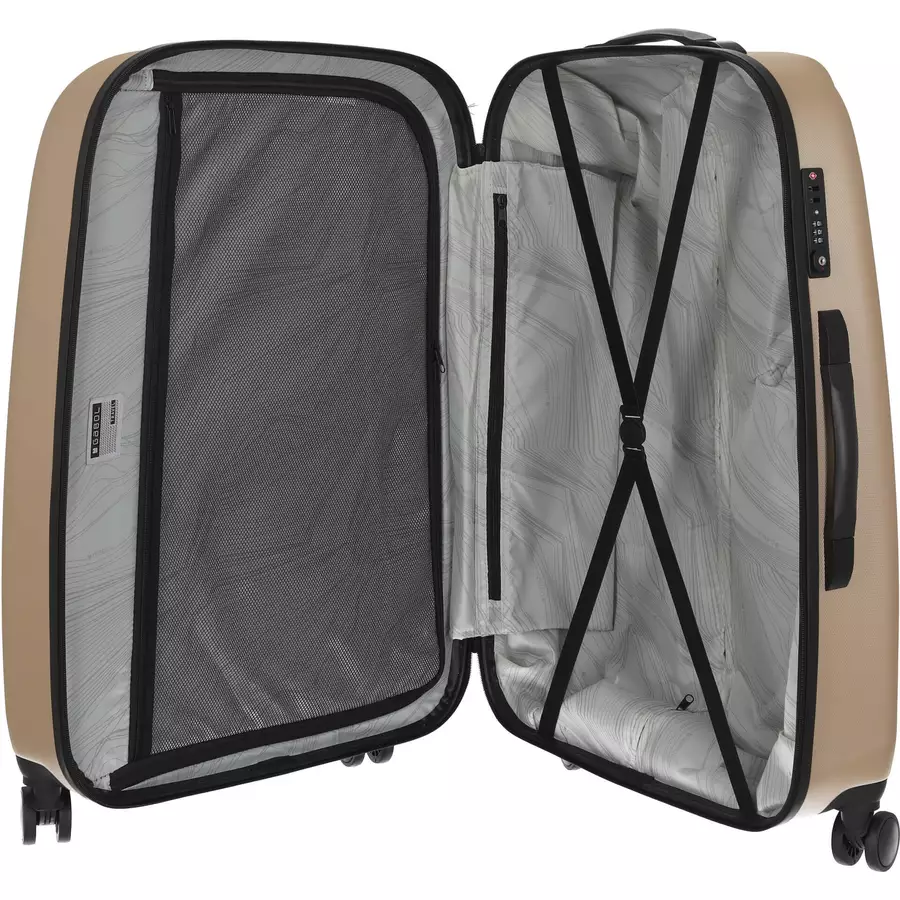 Gabol Paradise - 4-Rollen-Trolley L 77 cm beige