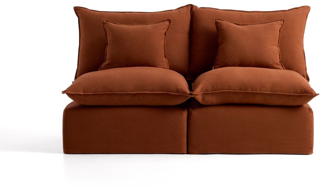 Kave Home Anarela Terracotta 2-Zitsbank