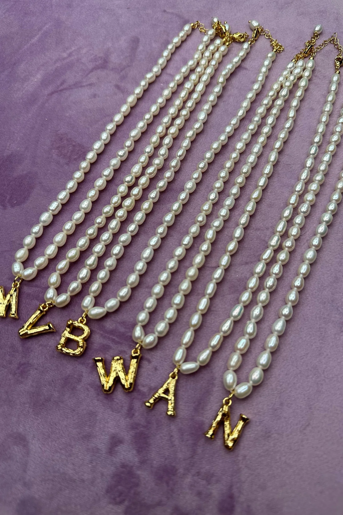Mellow Moon Lilli Letter Necklace
