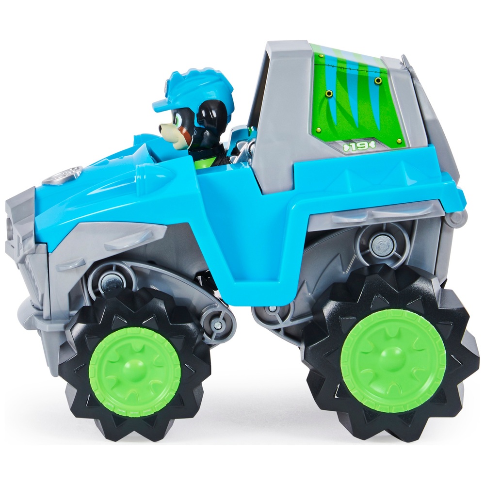 PAW Patrol Dino Rescue Rex' verwandelbares Fahrzeug mit geheimnisvoller Dinosaurierfigur